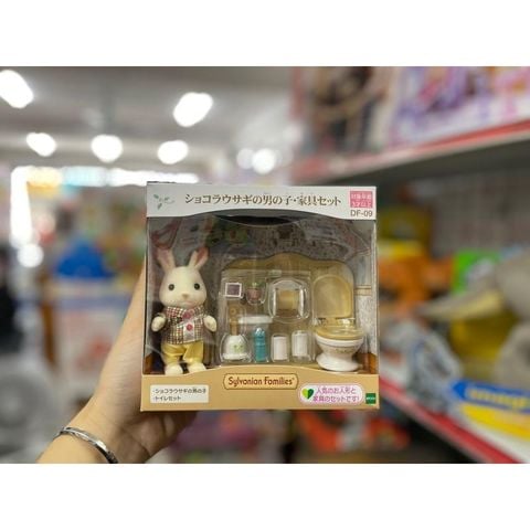  Đồ chơi DF-09 Rabbit Furniture Set toilet Sylvanian Families 