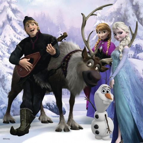  Xếp hình puzzle Frozen 3 bộ 25/36/49 mảnh Ravensburger RV07276 