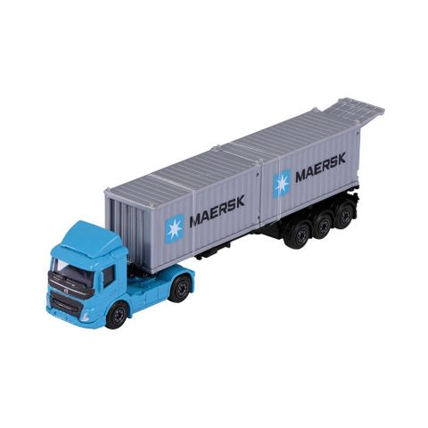  212057289 Xe Mô Hình MAJORETTE MAERSK Transport Vehicles 