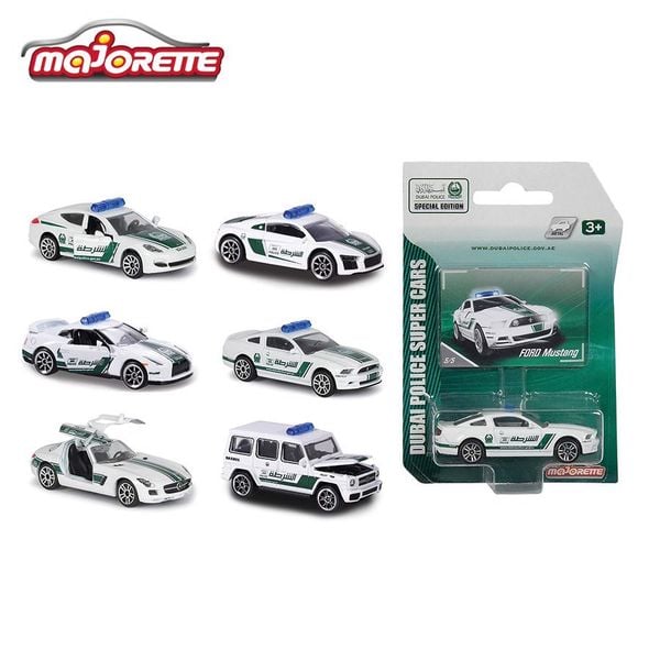 Xe mô hình cảnh sát Dubai Majorette Dubai Police Super Car