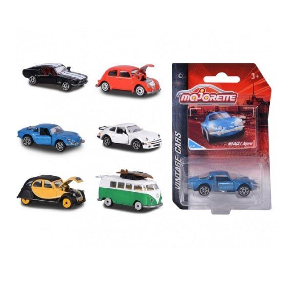 Xe Mô Hình Majorette Vintage Assortment 6 mẫu