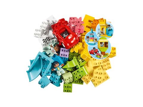  Xếp hình Lego Duplo 10914 Thùng Gạch Sáng Tạo 