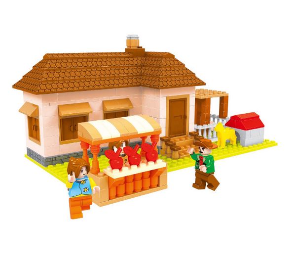 Bộ lắp ráp xếp hình Nông trại vui vẻ Ausini 28603