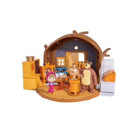  109301632 Đồ Chơi Ngôi Nhà Gấu MASHA AND THE BEAR Masha Playset 
