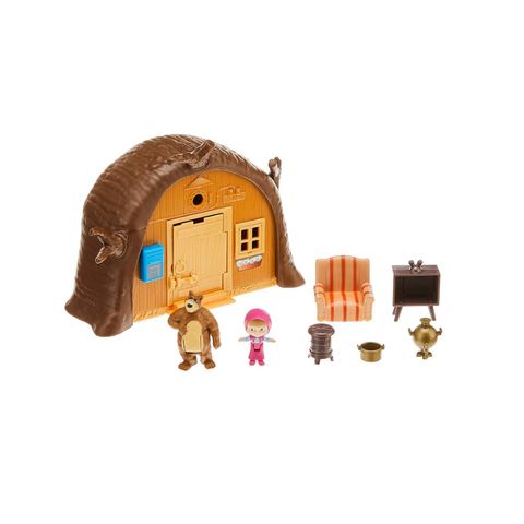  109301632 Đồ Chơi Ngôi Nhà Gấu MASHA AND THE BEAR Masha Playset 