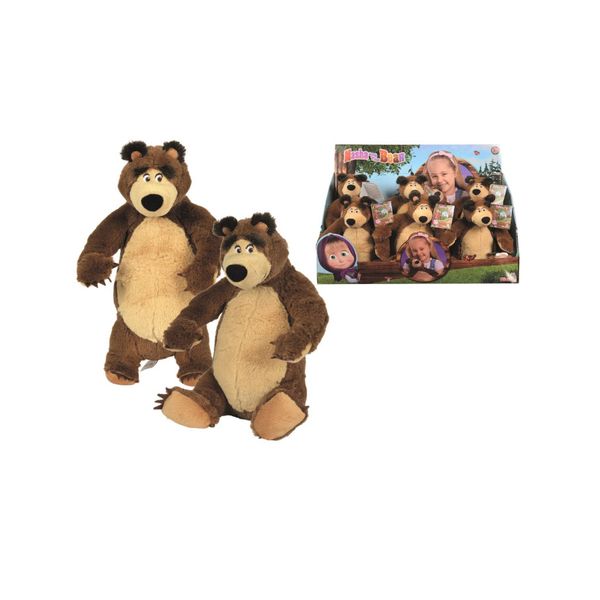 Đồ Chơi Masha and The Bear - Gấu Bông The Bear 25cm