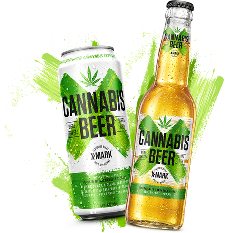 X-Mark Cannabis Beer 5.0% – Chai 330ml