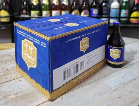Chimay Blue 9% – Chai 330ml – Thùng 24 Chai