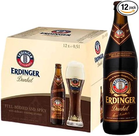 Erdinger Weibbier Dunkel 5,3% – Chai 500ml