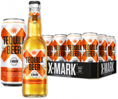 X-Mark Tequila Beer 5.9% – Chai 330ml