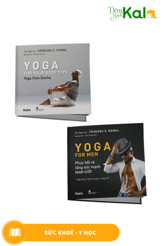  Combo 2 cuốn: Yoga theo Dosha - Yoga for men 