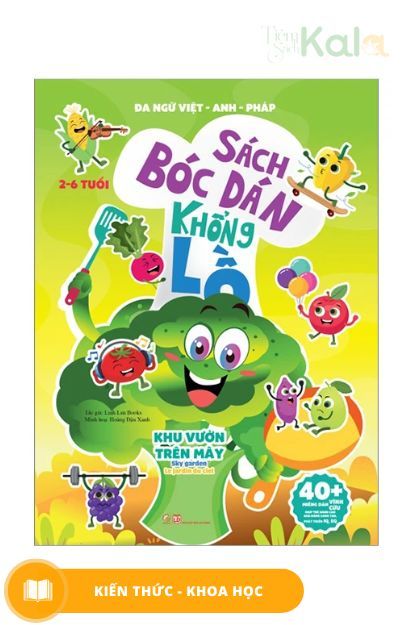  Sách Bóc Dán Khổng Lồ - Khu vườn trên mây 