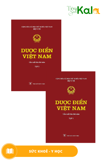  Dược Điển Việt Nam 5 (Tập 1 + Tập 2) 