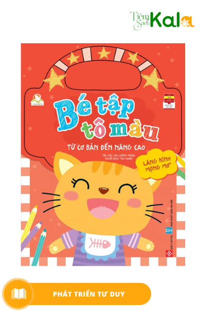  Bé tập tô màu - Từ cơ bản đến nâng cao - Lăng kính mộng mơ 1 