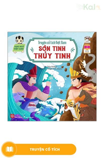  Song ngữ  Việt Anh  -  Truyện cổ tích Việt Nam -  Sơn tinh Thuỷ tinh 