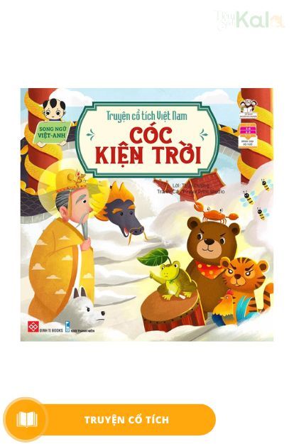  Song ngữ  Việt Anh  -  Truyện cổ tích Việt Nam -  Cóc kiện trời 