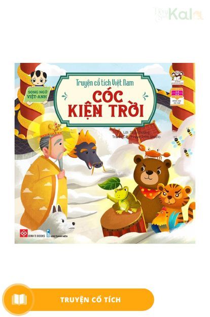  Song ngữ  Việt Anh  -  Truyện cổ tích Việt Nam -  Cóc kiện trời 