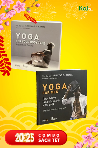  Combo 2 cuốn: Yoga theo Dosha - Yoga for men 