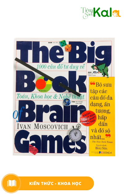  The Big Book of Brain Games - 1000 câu đố tư duy về Toán, Khoa học và Nghệ thuật 