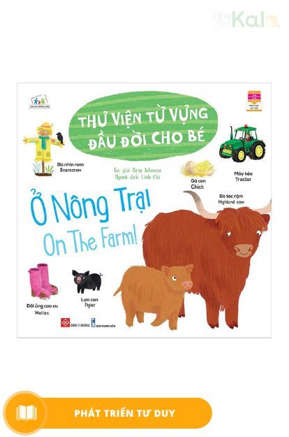 Thư viện từ vựng đầu đời cho bé  -  Ở nông trại 