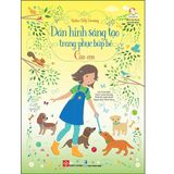  Sticker Dolly Dressing - Dán Hình Sáng Tạo Trang Phục Búp Bê - Cún Con 