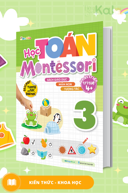  Học Toán Montessori 3 ( Phát triển trí tuệ 4+) 