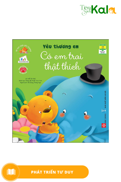  Bé học cách yêu thương - Yêu thương em - Có em trai thật thích 