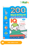  200 Miếng Bóc Dán Thông Minh - Phát Triển Chỉ Số Thông Minh IQ (Tập 2) 