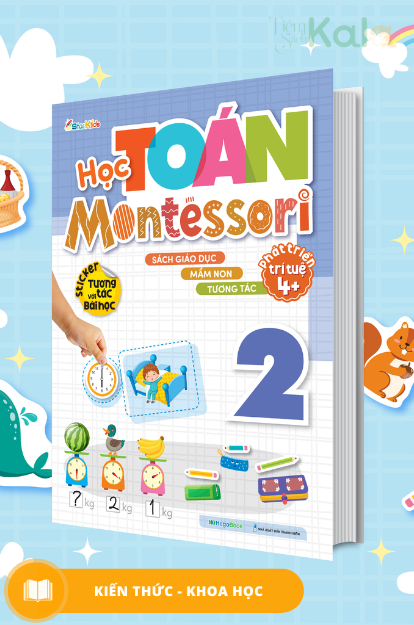  Học Toán Montessori 2 ( Phát triển trí tuệ 4+) 