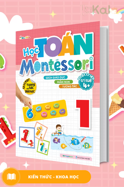  Học Toán Montessori 1 ( Phát triển trí tuệ 4+) 
