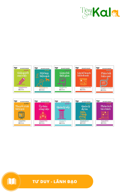  Combo Harvard Business Review: 20 phút manager (Bộ 10 cuốn) 