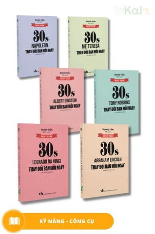  Combo sách: 30s thay đổi bạn mỗi ngày 