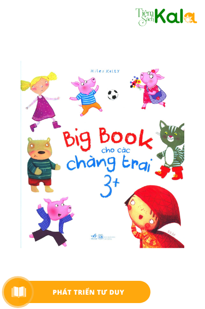  Big Book Cho Các Chàng Trai 3+ 