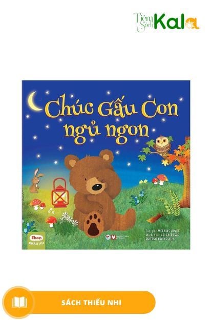  Ehon Châu ÂU - Chúc gấu con ngủ ngon 
