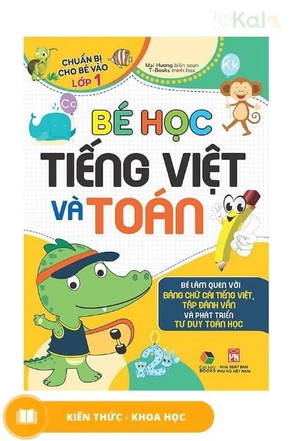  Bé học tiếng việt và toán 
