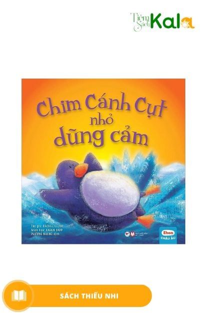  Ehon Châu ÂU - Chim cánh cụt nhỏ dũng cảm 
