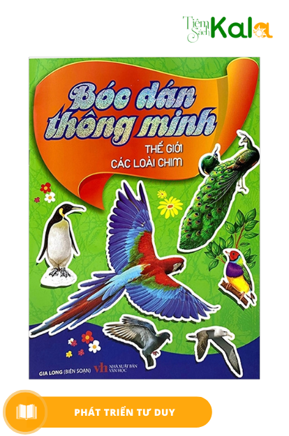  Bóc dán thông minh - Thế giới loài chim 