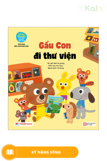  Gấu Con Tinh Nghịch: Khả Năng Điều Chỉnh Bản Thân - Gấu Con Đi Thư Viện 