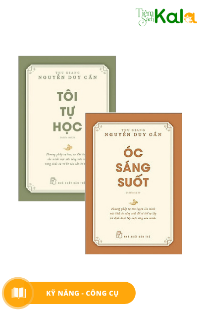  Combo 2 Cuốn: Óc Sáng Suốt + Tôi Tự Học 