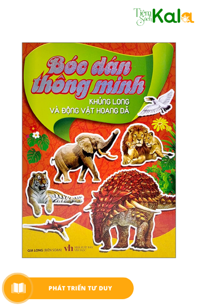  Bóc Dán Thông Minh - Khủng Long Và Động Vật Hoang Dã 