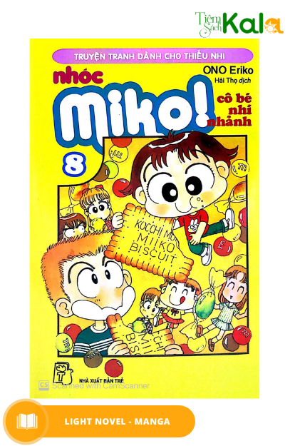  Nhóc Miko! Cô Bé Nhí Nhảnh - Tập 8 (Tái Bản 2020) 