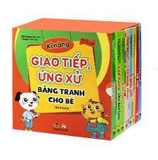  Kỹ năng giao tiếp ứng xử bằng tranh cho bé bộ 8 cuốn 