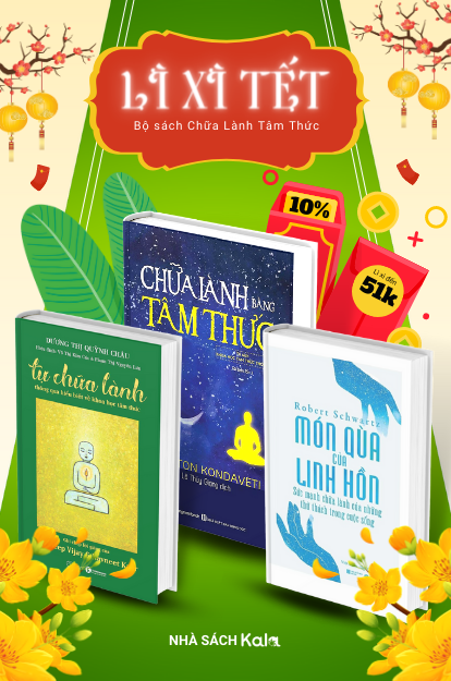  Lì xì Tết: Bộ sách Chữa lành tâm thức 