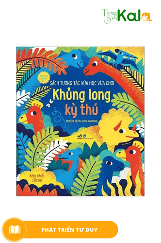  Sách Tương Tác Vừa Học Vừa Chơi - Khủng Long Kỳ Thú 