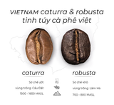  Cà Phê Định Kỳ Nguyên Chất Pha Espresso - Bean'n Cream Rang Rang Coffee 200g 