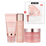  Super Collagen Glowy Set (Bubble Serum+ Jelly Cream+ Collagen Night Wrapping Cream) 