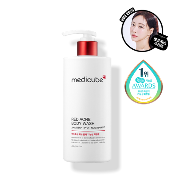  Sữa tắm cho da mụn RED ACNE BODY WASH 400ml 