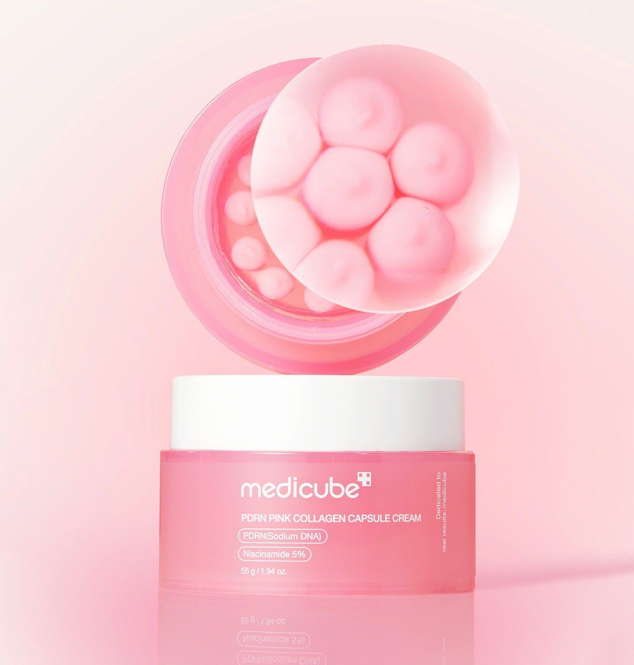  [ ĐẶT TRƯỚC - 20/7 TRẢ HÀNG ] Kem viên nang PDRN Pink Collagen Capsule Cream 55g 
