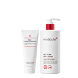  Set Red Line Face & Body (Red Foam Cleanser & Body wash) 