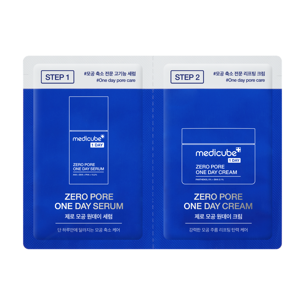  [GIFT] Mini set Zero pore One day [Serum + kem dưỡng] 